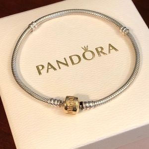 Pandora Gold Clasp Bracelet